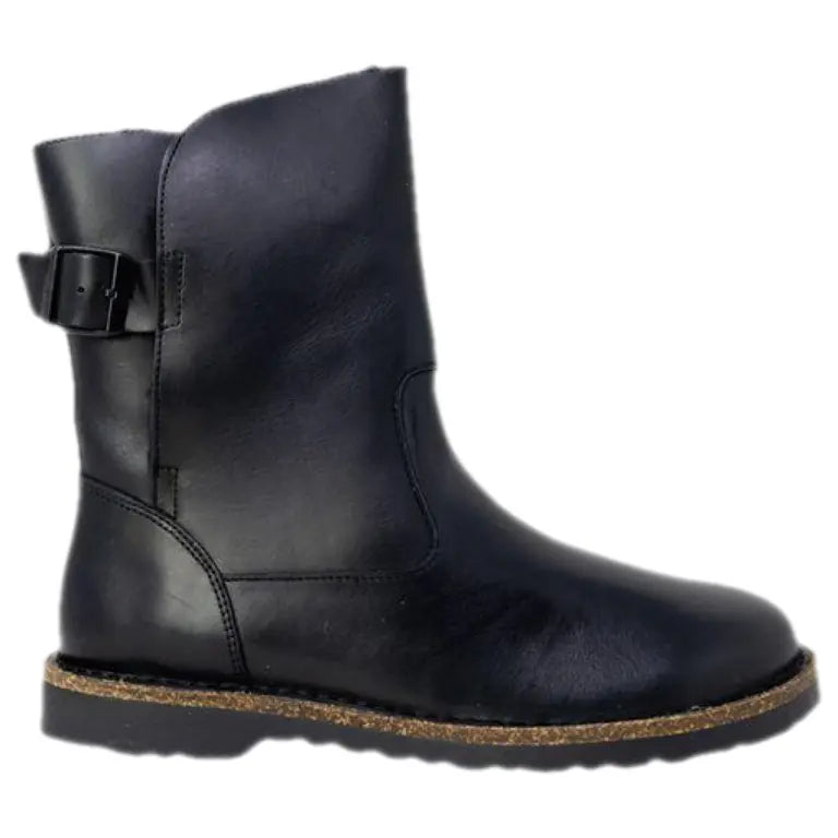 Birkenstock Uppsala Shearling Schwarze Damenstiefel