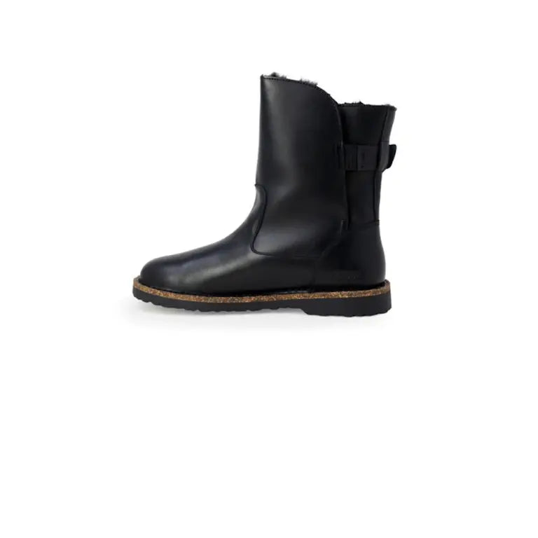 Birkenstock Uppsala Shearling Schwarze Damenstiefel