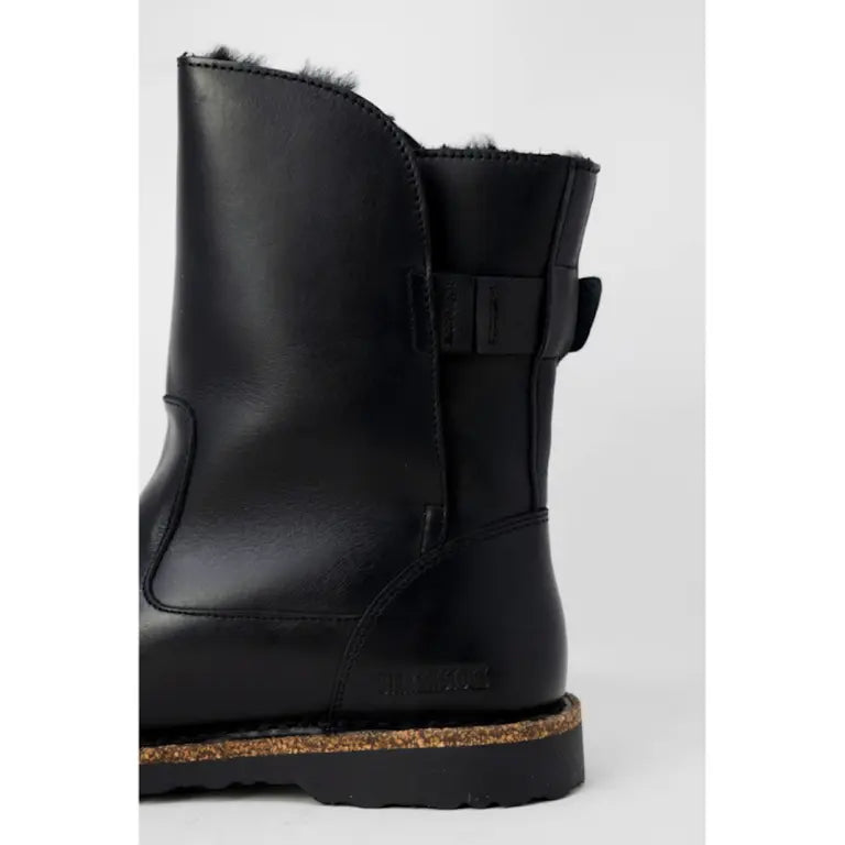 Birkenstock Uppsala Shearling Schwarze Damenstiefel