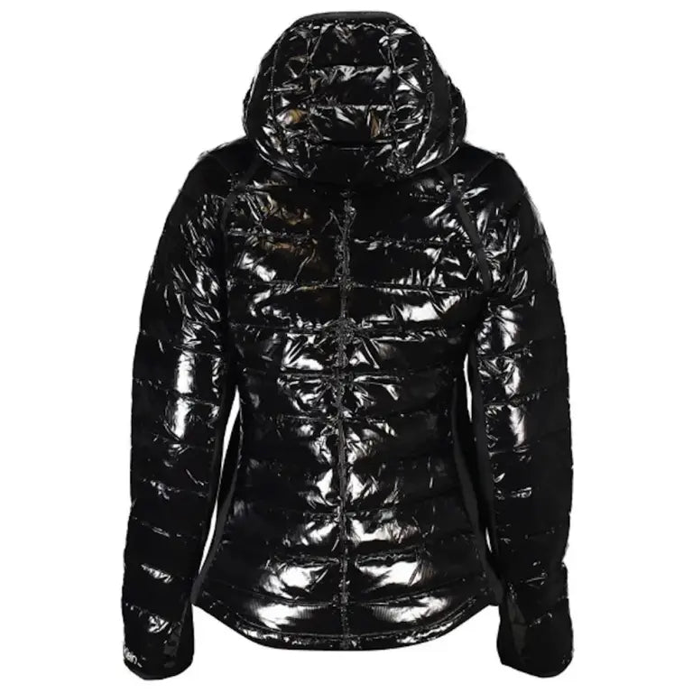Calvin Klein – Schwarze, wattierte Nylonjacke
