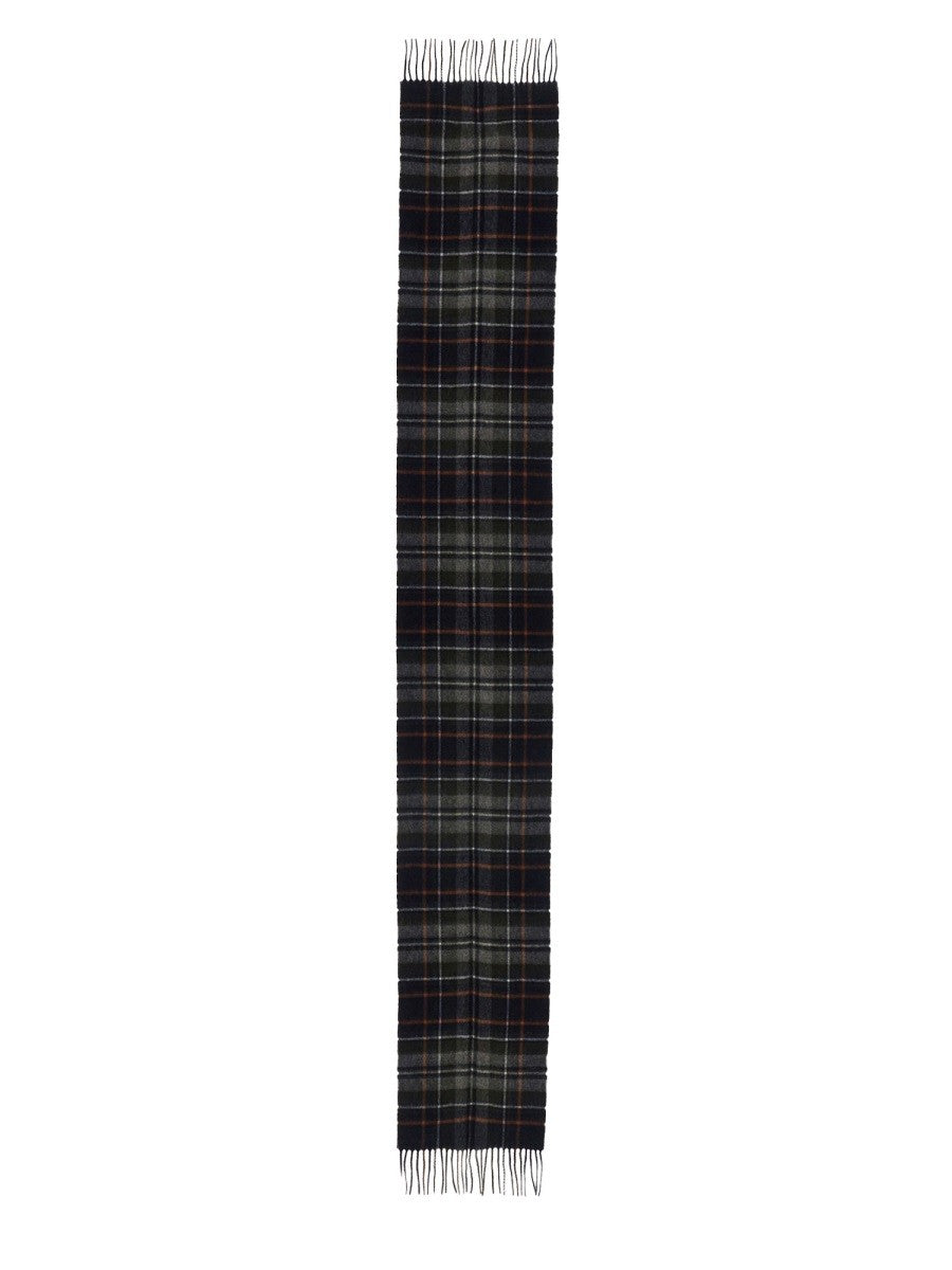 BARBOUR SCARF WITH CHECK PATTERN