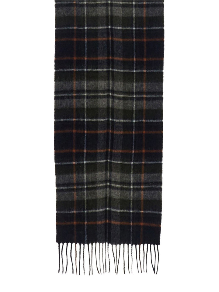 BARBOUR SCARF WITH CHECK PATTERN