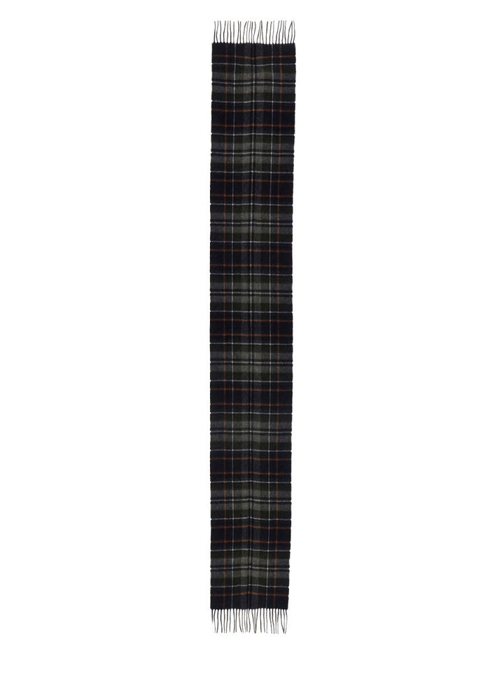 BARBOUR SCARF WITH CHECK PATTERN