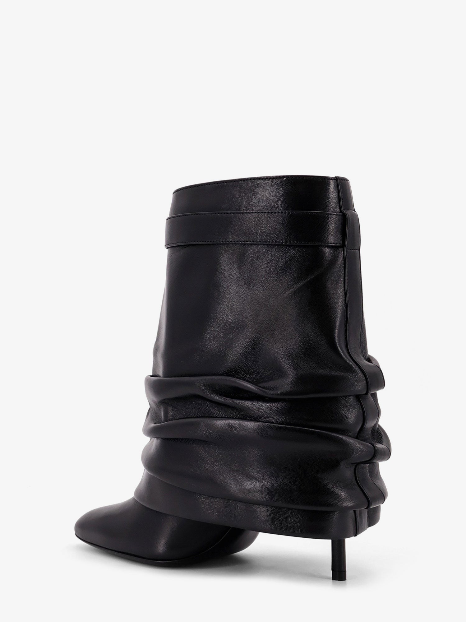 Givenchy Shark Lock Stiletto leather ankle boots