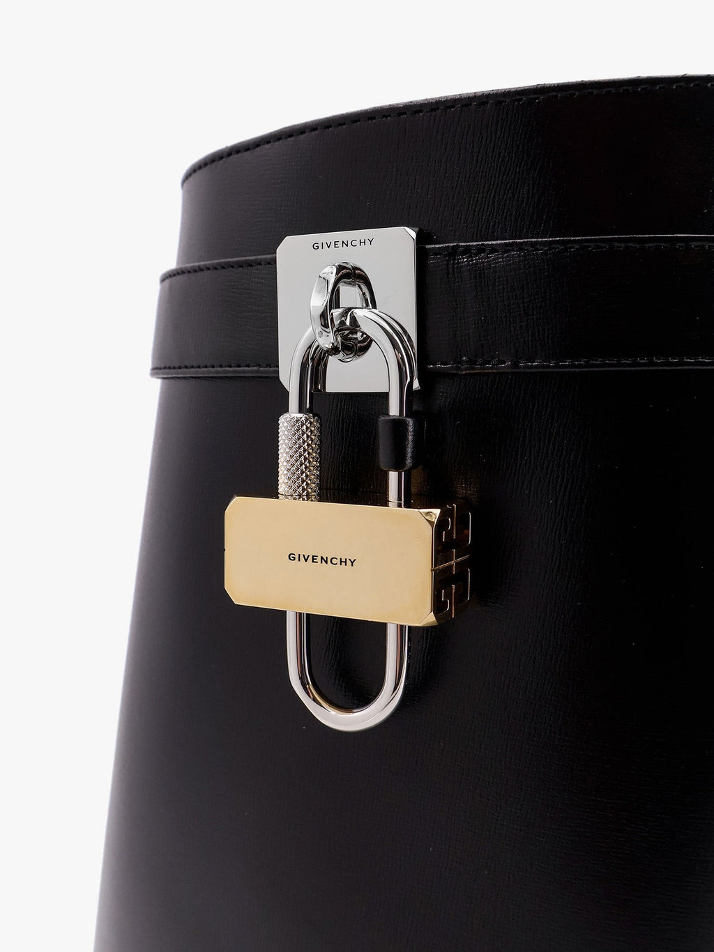 Givenchy Sharklock leather ankle boots