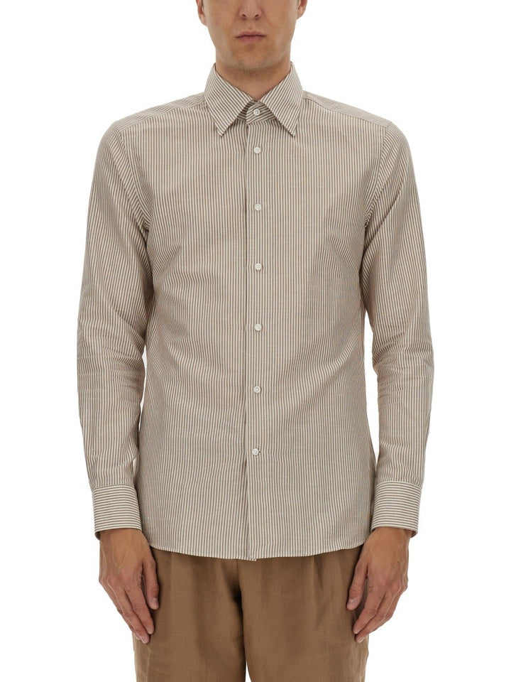 BOSS CAMEL SHIRT "L-HAYS-HBD-C1-251"