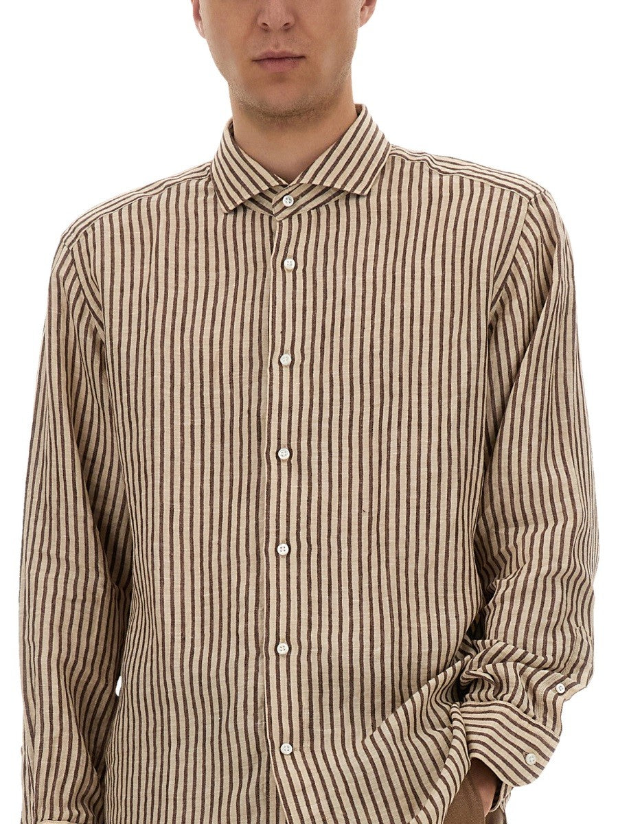 BOSS CAMEL SHIRT "L-JOSH-SPREADW-C-252"