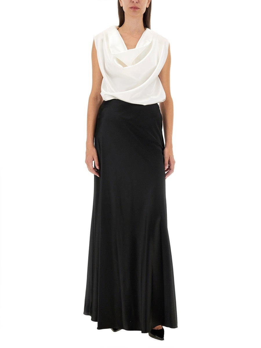 KITON SHIRT WITH DROPPED COLLAR