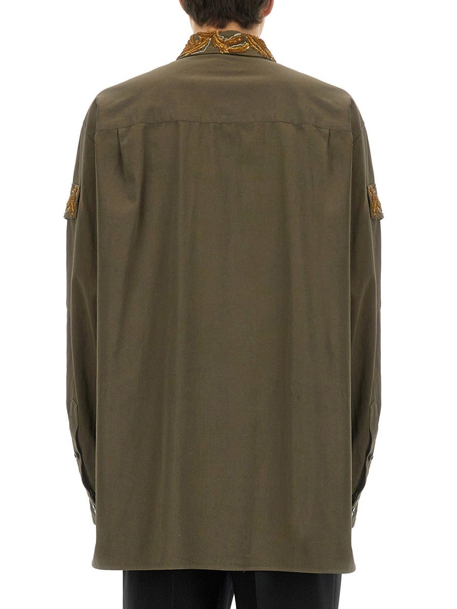 Dries Van Noten SHIRT WITH EMBROIDERY