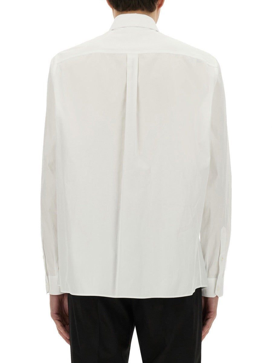 Dolce & Gabbana SHIRT WITH LOGO PLAQUE