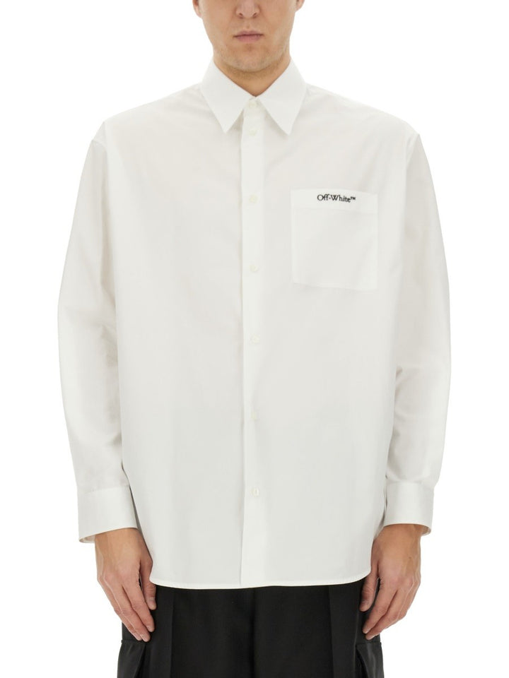 Off-white SHIRT WITH LOGO