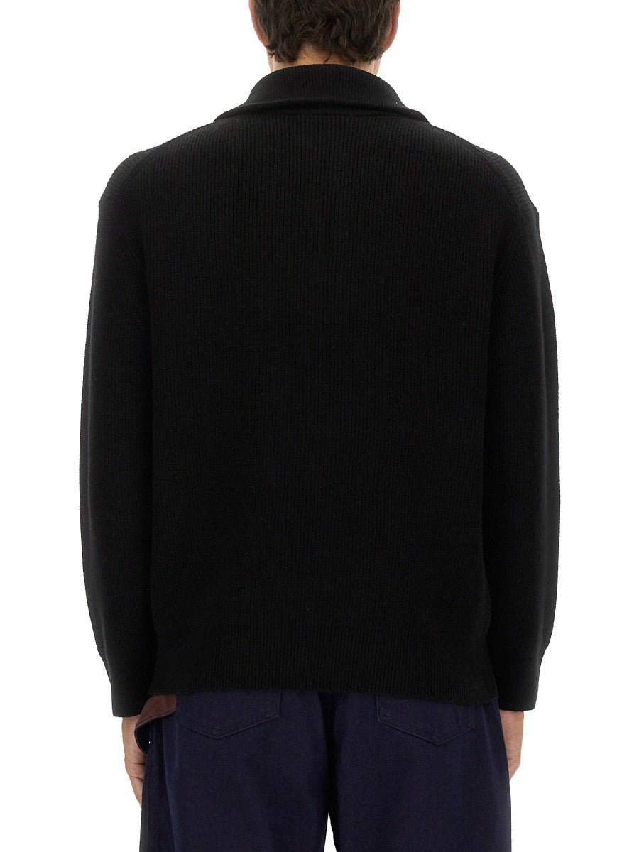 jw anderson HALF ZIPPER SHIRT