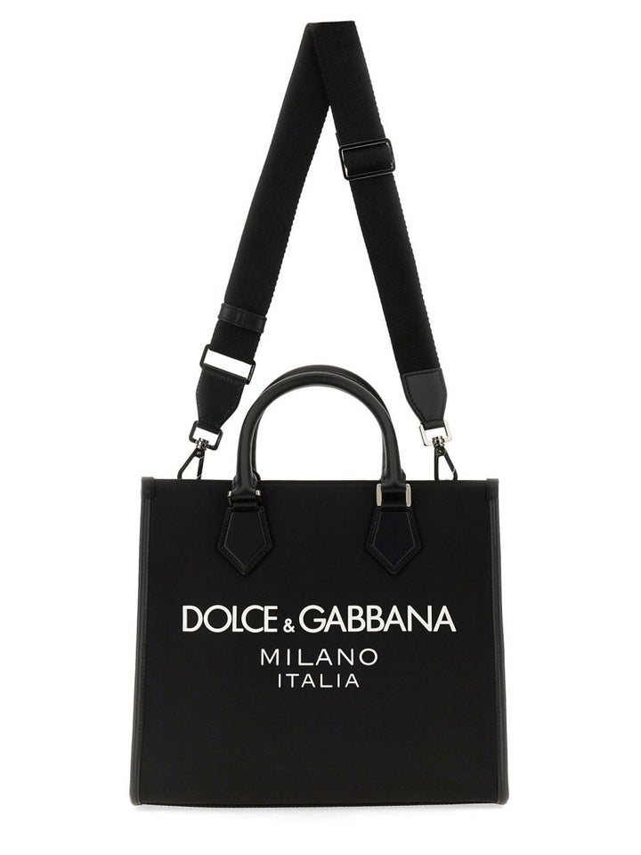 Dolce & Gabbana SHOPPING BAG WITH LOGO