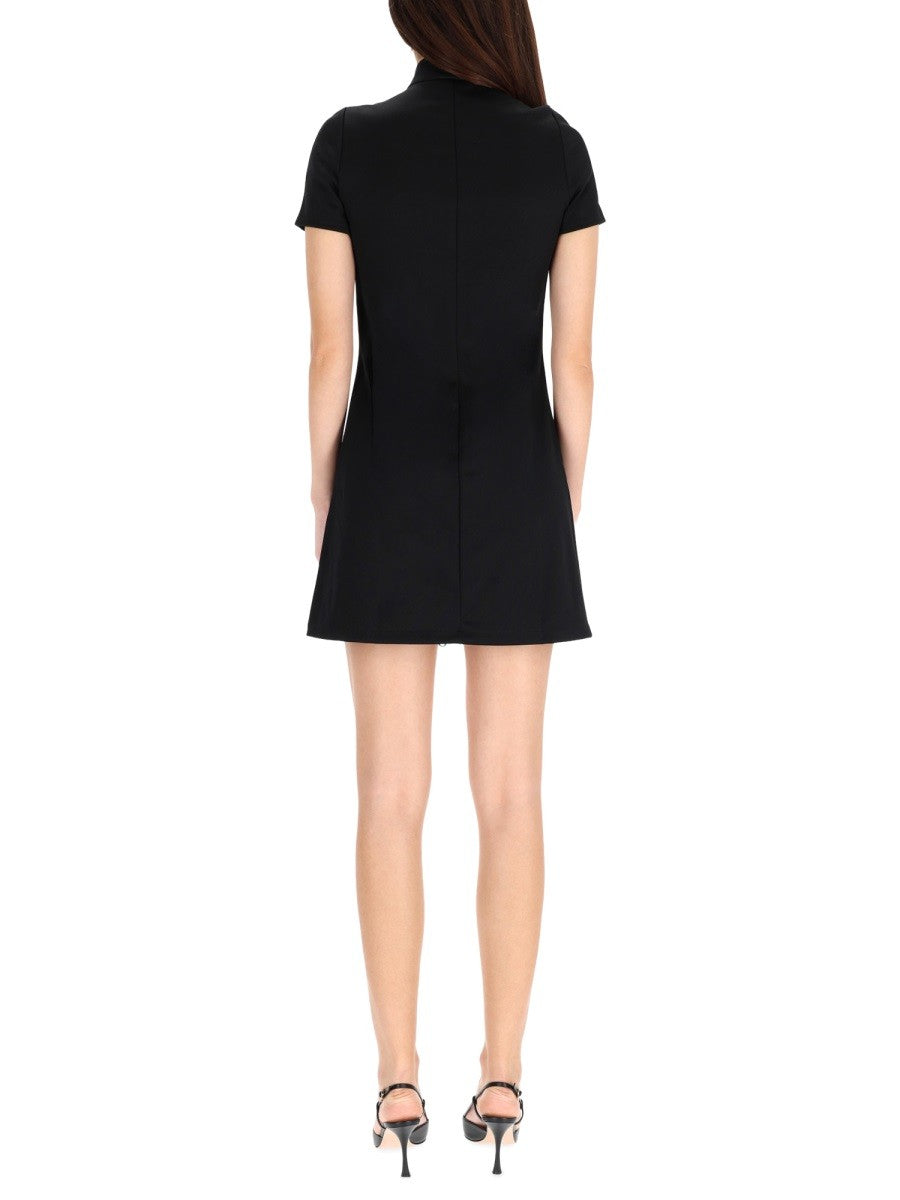 COURREGES SHORT "INTERLOCK" DRESS