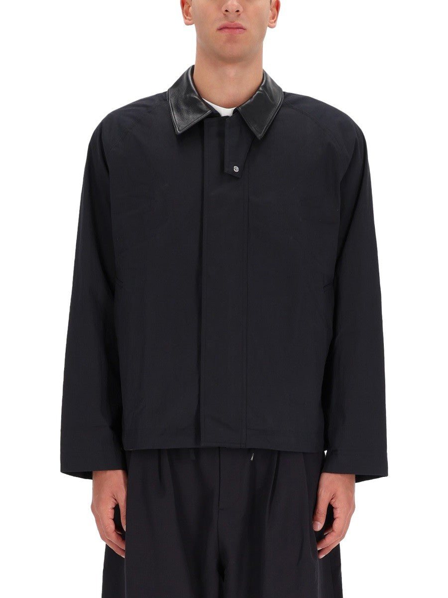STUDIO NICHOLSON SHORT JACKET WITH ZIPPER