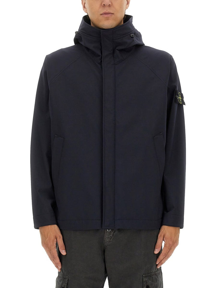 Stone Island SHORT SOFT SHELL PARKA