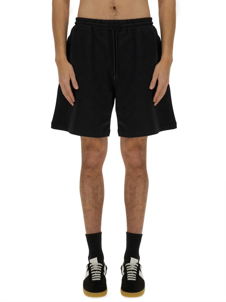 msgm SHORTS WITH MICRO LOGO