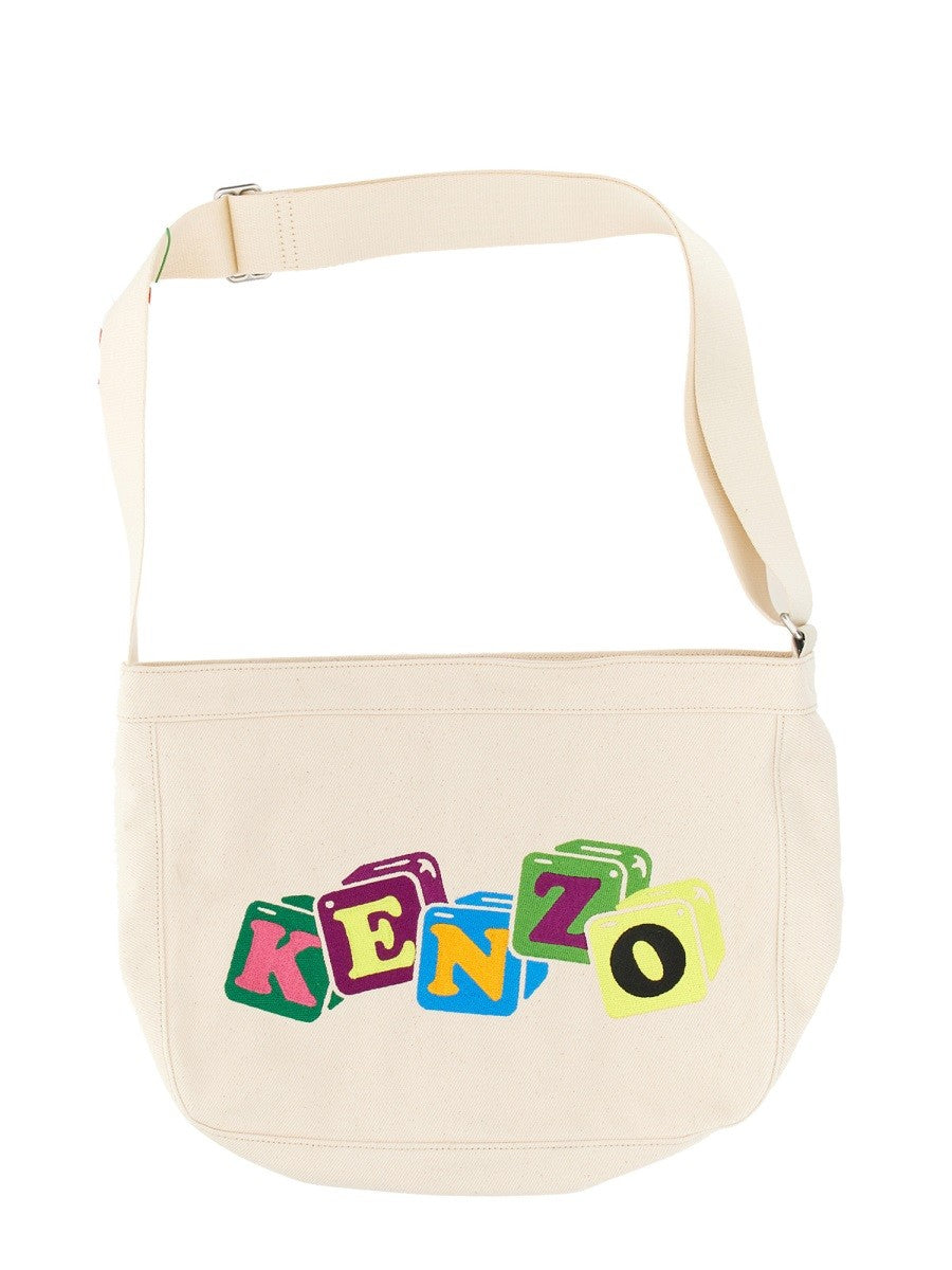 Kenzo SHOULDER BAG WITH EMBROIDERY