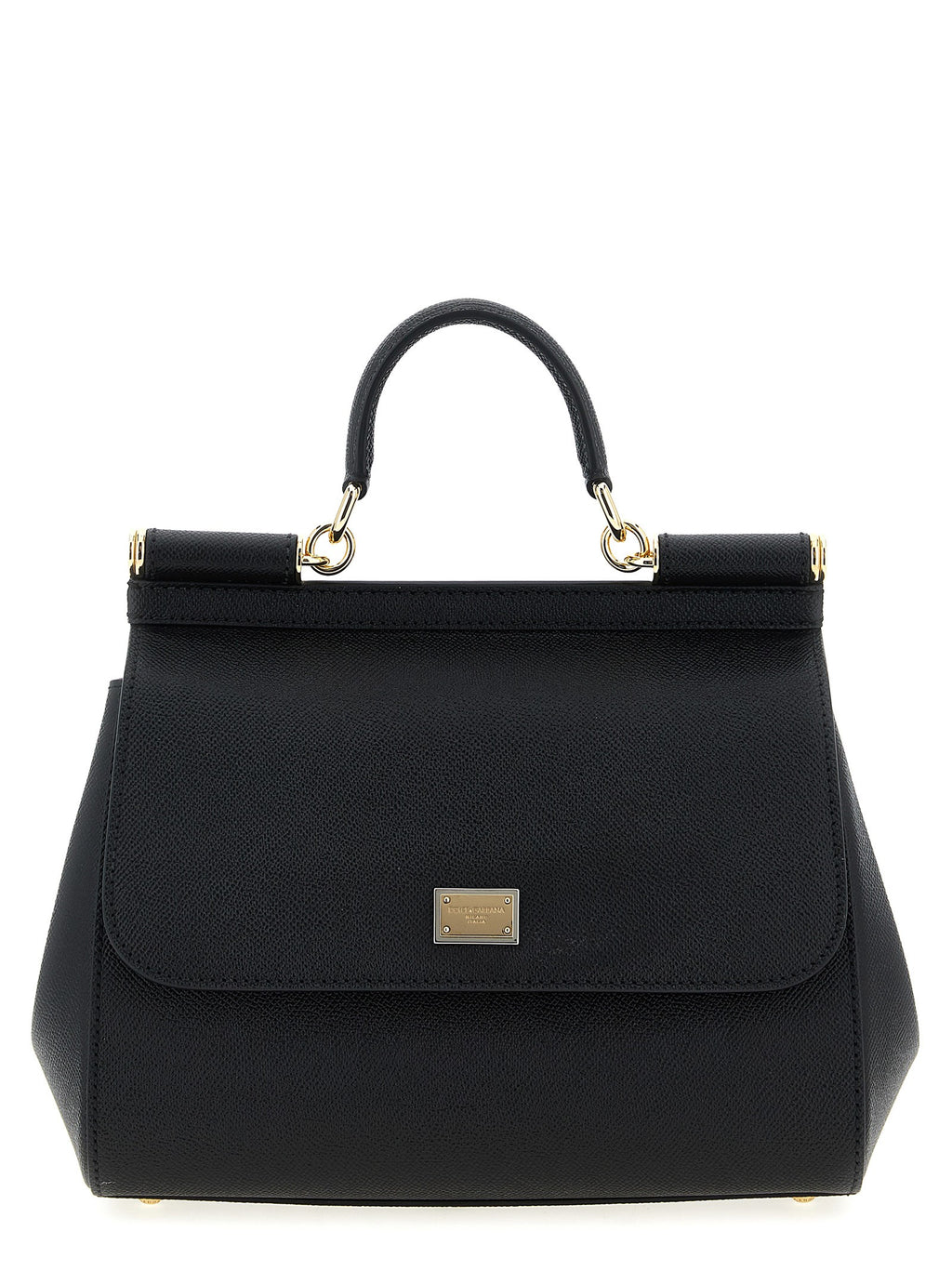 Dolce & Gabbana Sicily Large Handbag Black