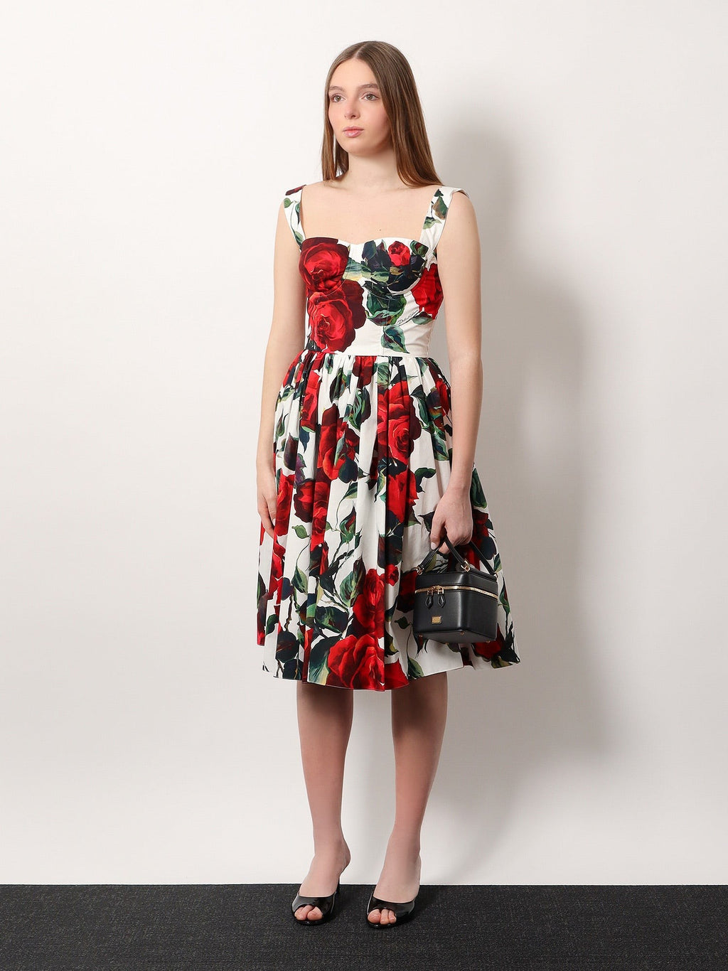 Dolce & Gabbana Sicily leather handbag with iconic logo plate