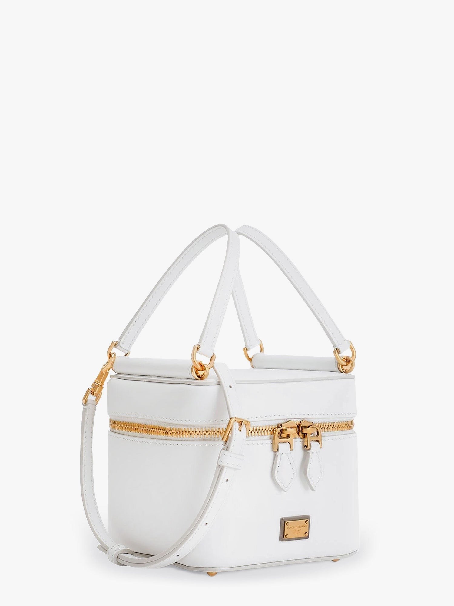 Dolce & Gabbana Sicily leather handbag with iconic logo plate