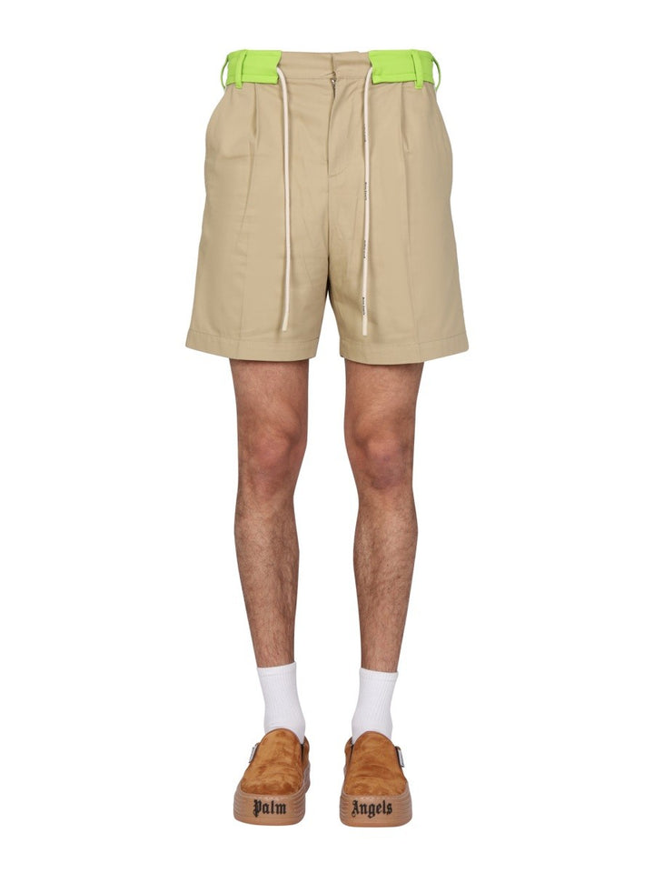 Palm Angels SIDE BAND BERMUDA SHORTS