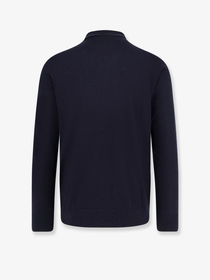 ALPHA-STUDIO Silk and cashmere polo shirt
