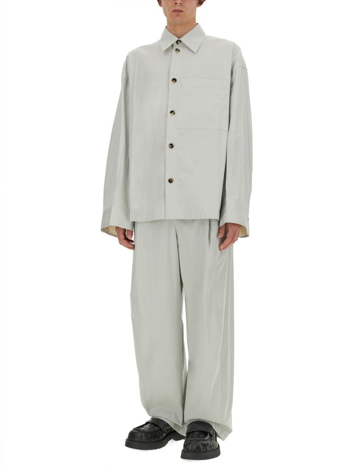 Bottega Veneta SILK AND COTTON PANTS
