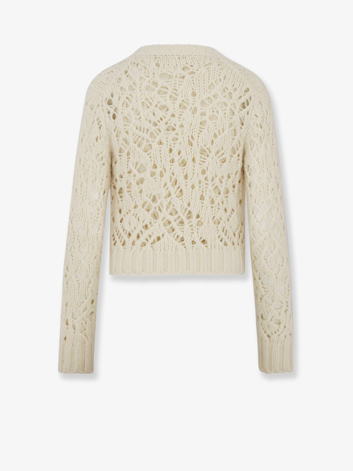 Dior Silk, cashmere and linen perforated Twin Set