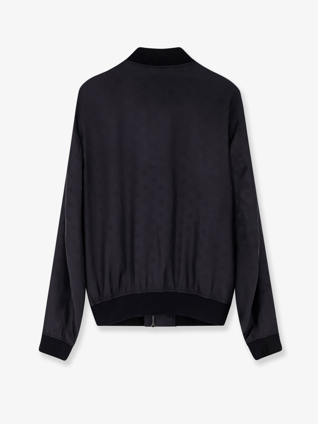 Dolce & Gabbana Silk jacket with all-over DG print