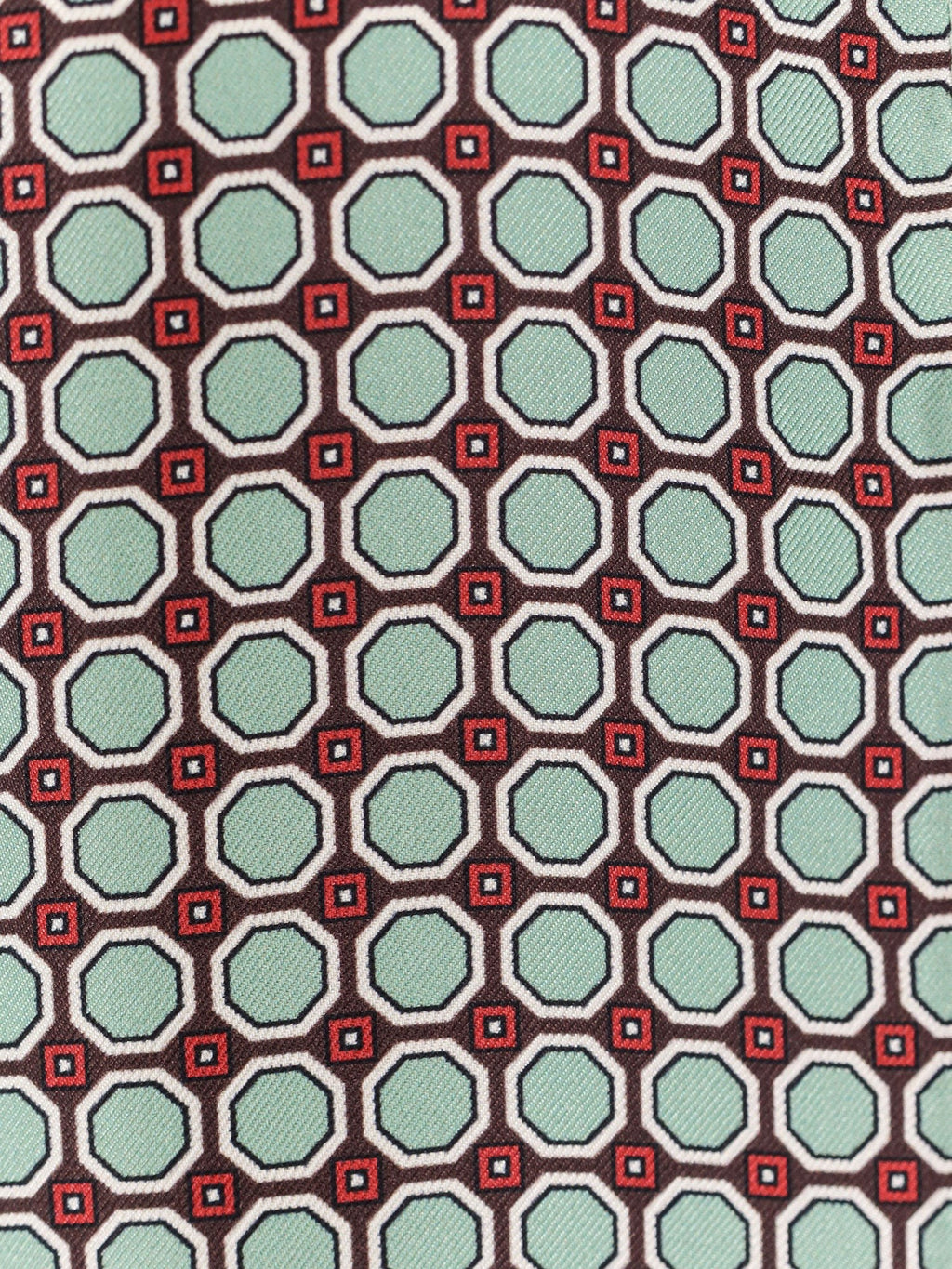 ASPESI Silk shirt with micro-pattern