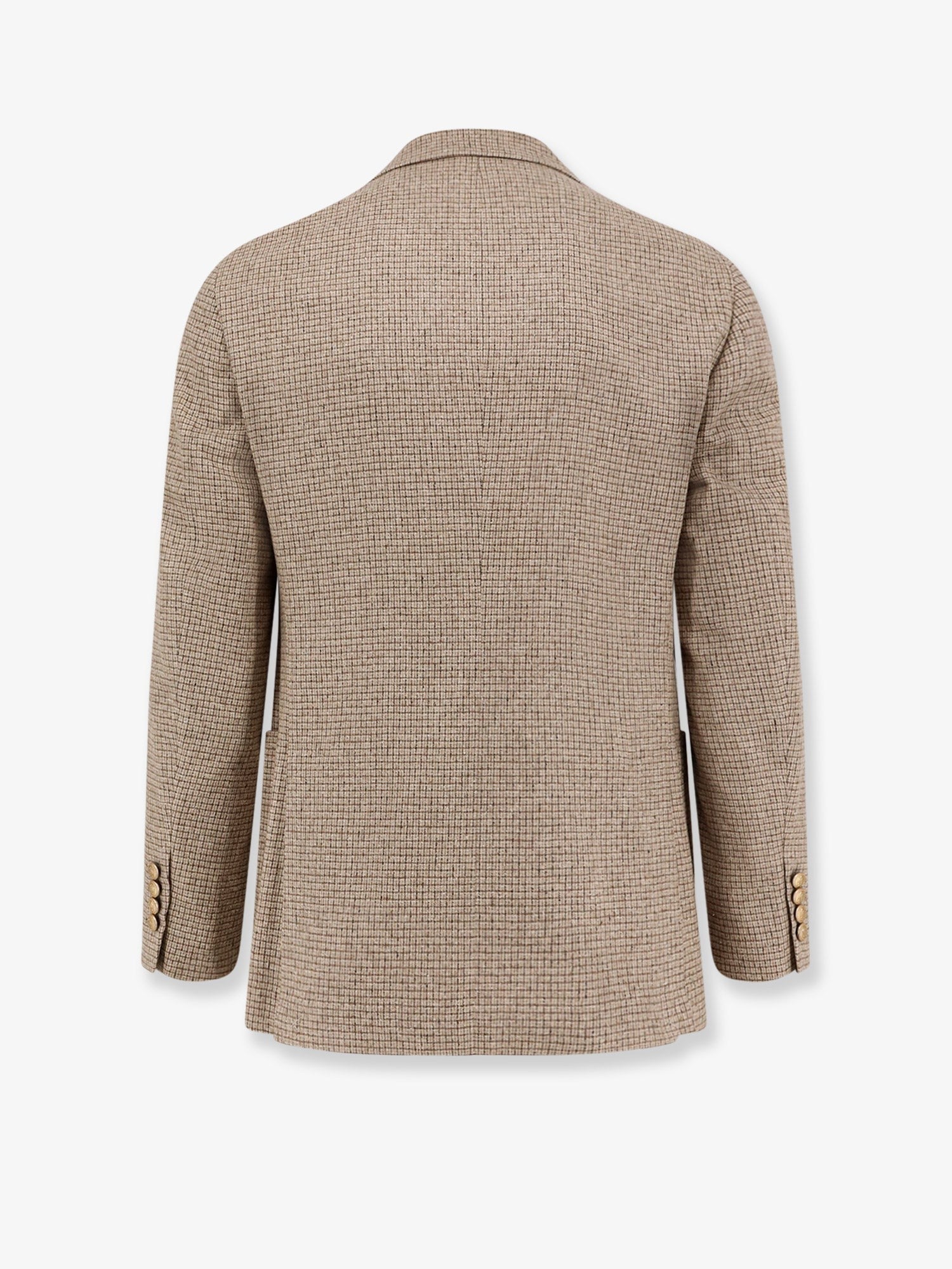 Brunello Cucinelli Silk, wool and cashmere double-breasted blazer