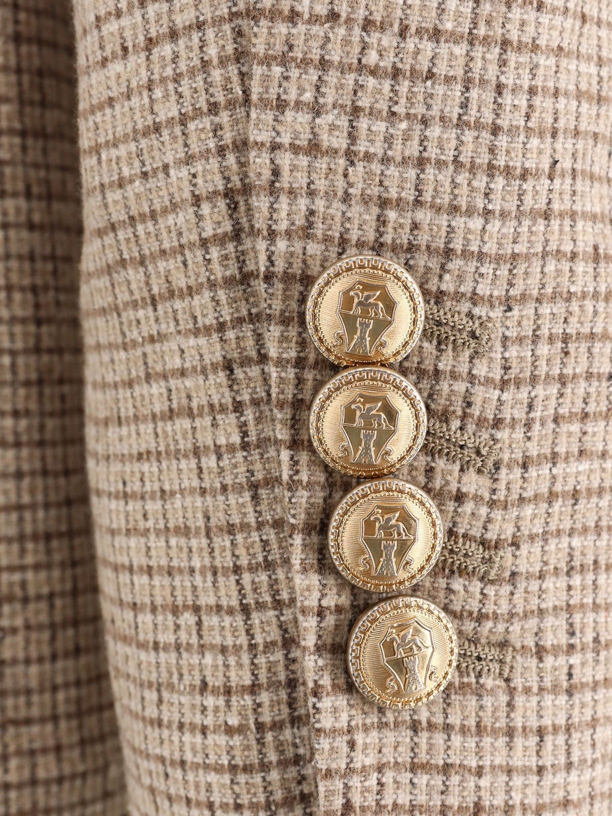 Brunello Cucinelli Silk, wool and cashmere double-breasted blazer