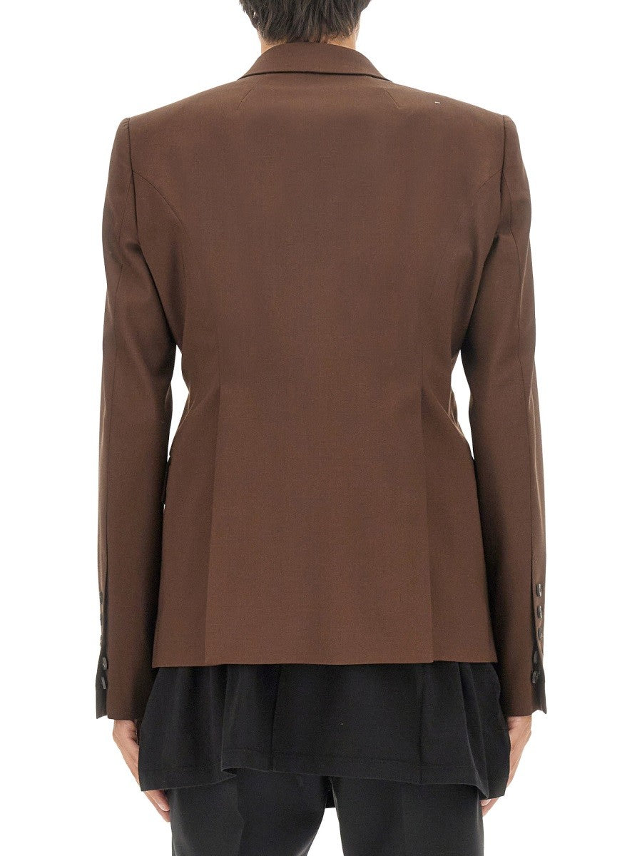 RICK OWENS SINGLE-BREASTED JACKET