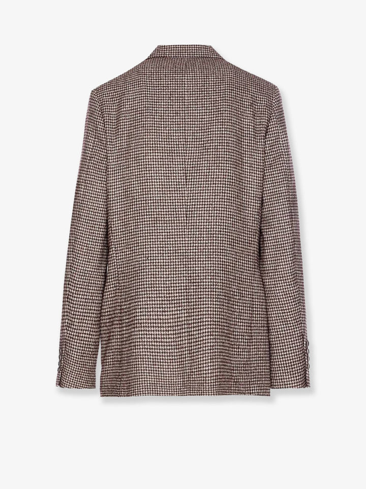 Brunello Cucinelli Single-breasted wool and alpaca blazer