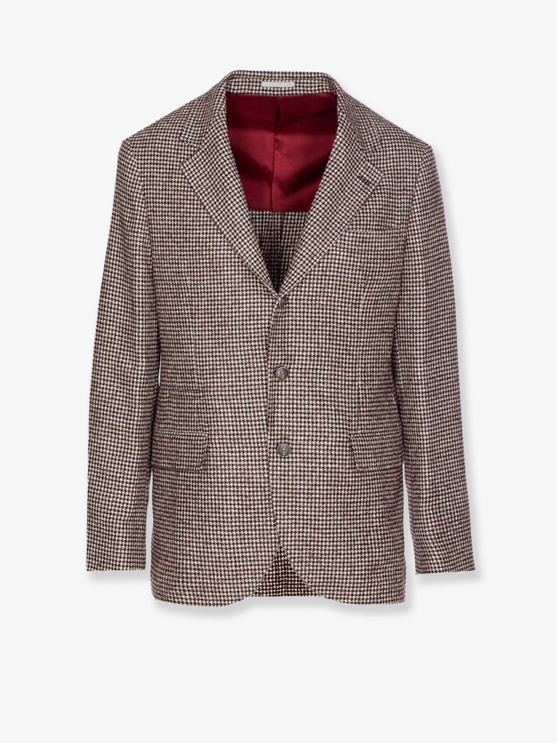 Brunello Cucinelli Single-breasted wool and alpaca blazer