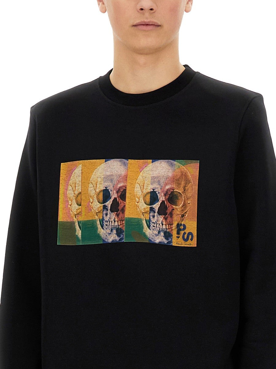 PS BY PAUL SMITH "SKULL SQUARE" SWEATSHIRT