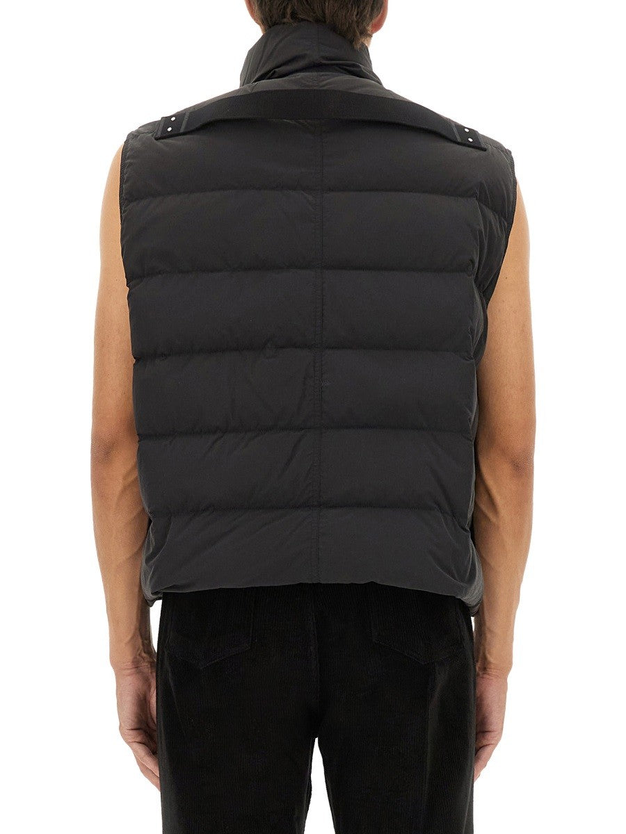 RICK OWENS SLEEVELESS DOWN JACKET "FLIGHT"
