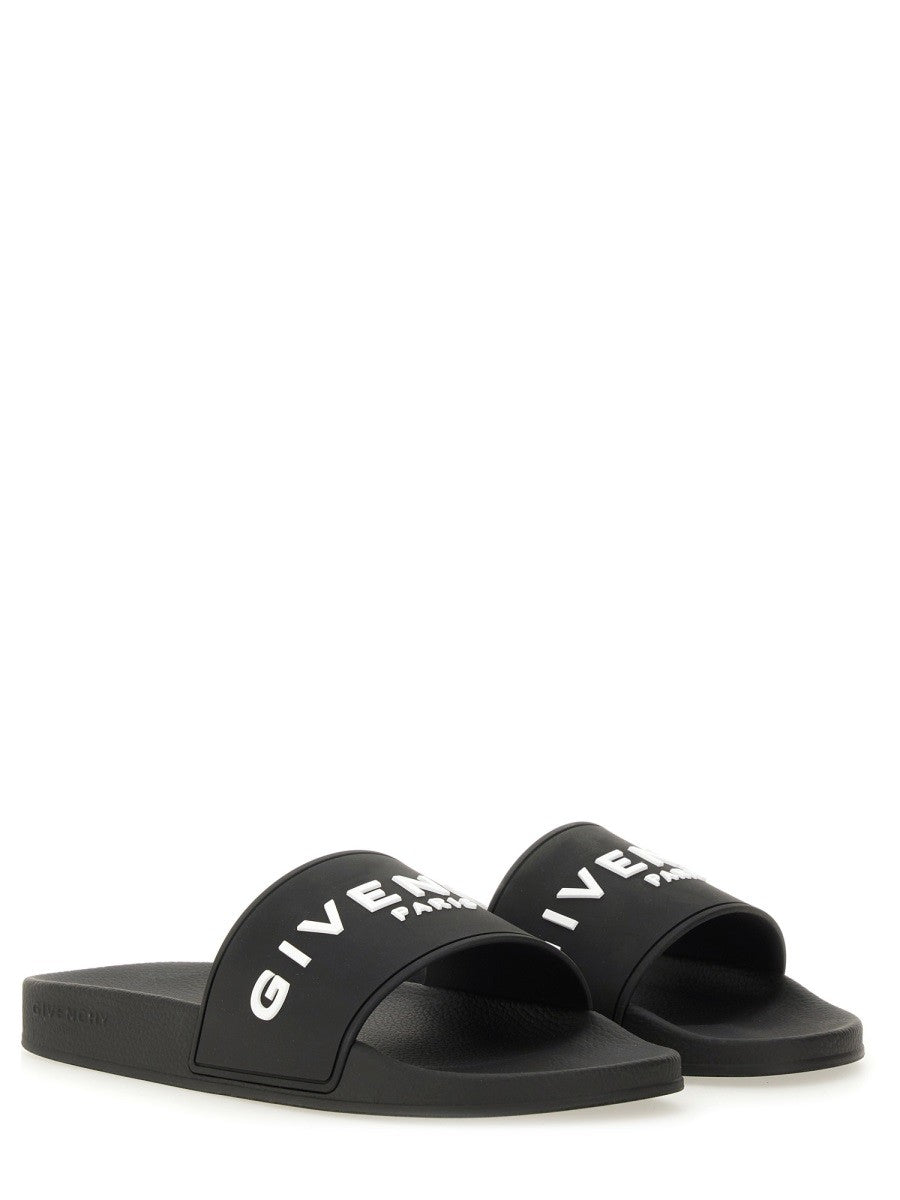 Givenchy SLIDE SANDAL WITH LOGO
