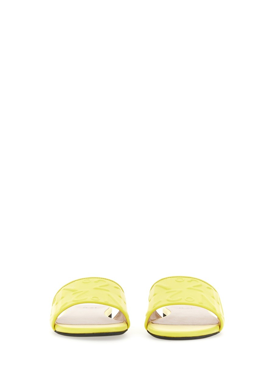 N°21 SLIDE SANDAL WITH LOGO