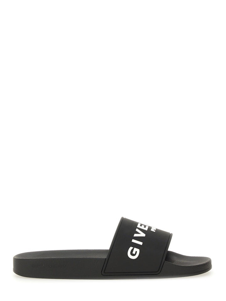 Givenchy SLIDE SANDAL WITH LOGO