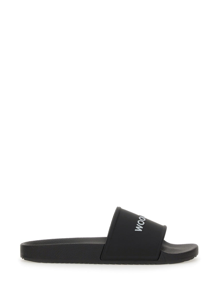 Woolrich SLIDE SANDAL WITH LOGO