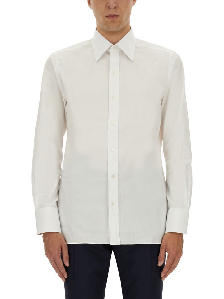 TOM FORD SLIM FIT POPLIN SHIRT