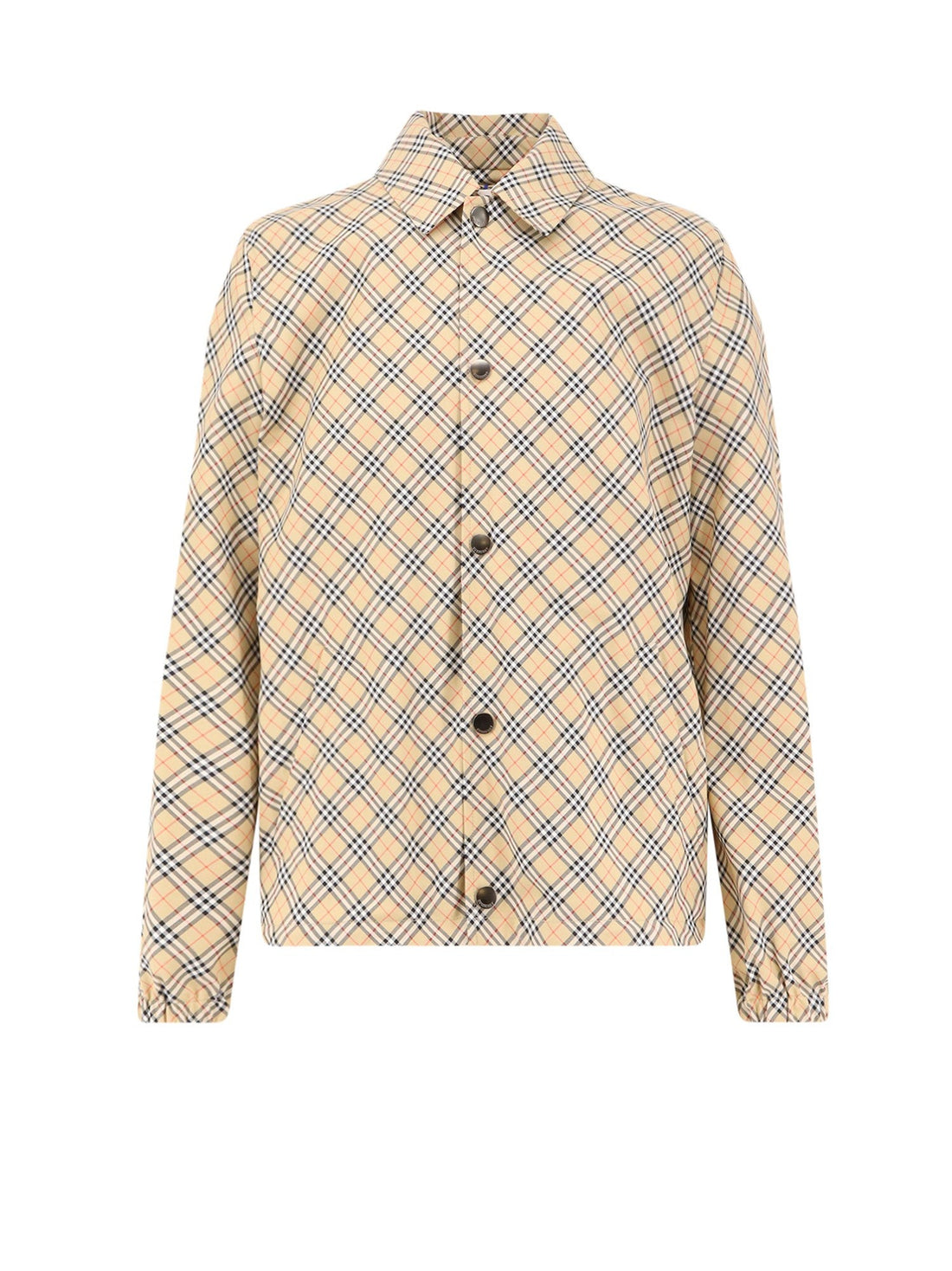 Burberry Slindon jacket with iconic Check motif