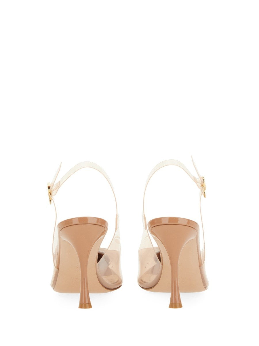 GIANVITO ROSSI SLINGBACK SHOE "DIANA 85"