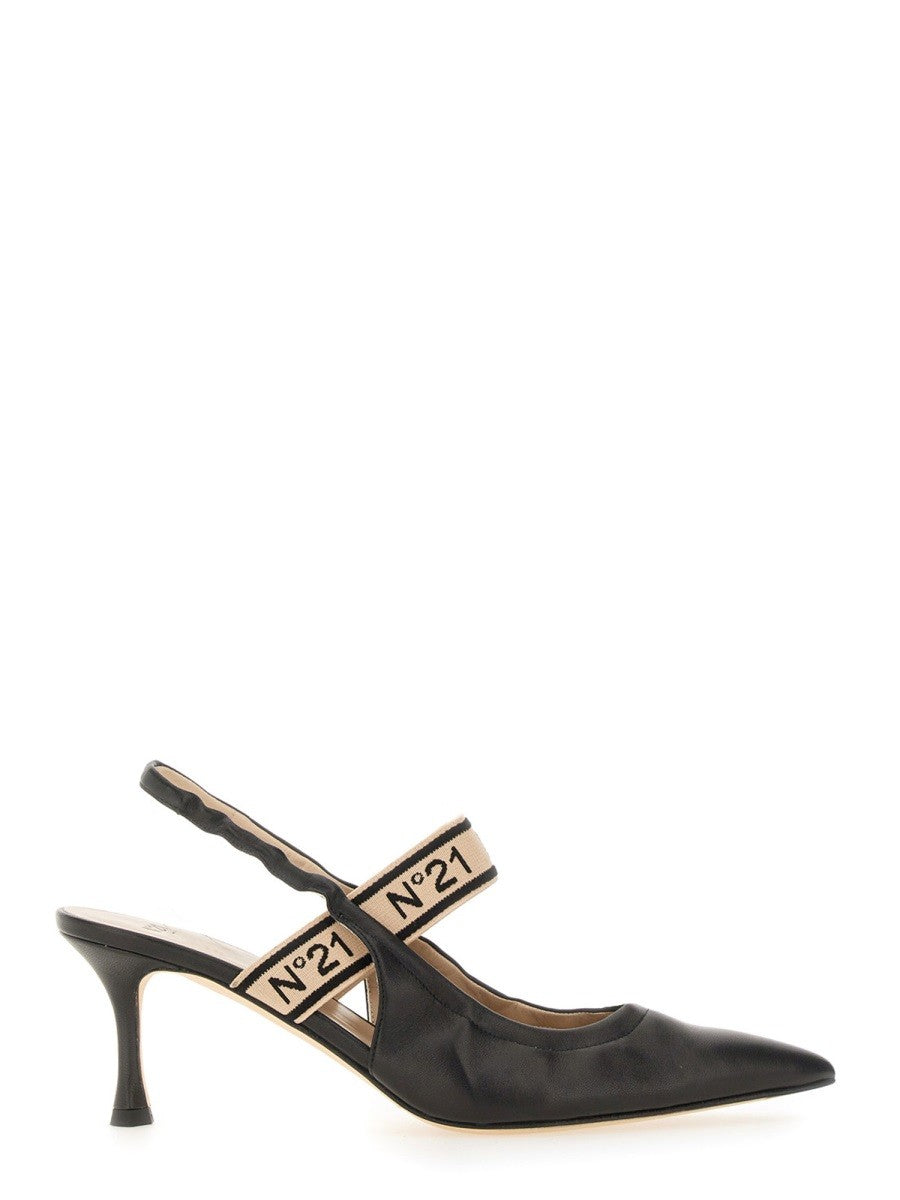 N°21 SLINGBACK WITH LOGO