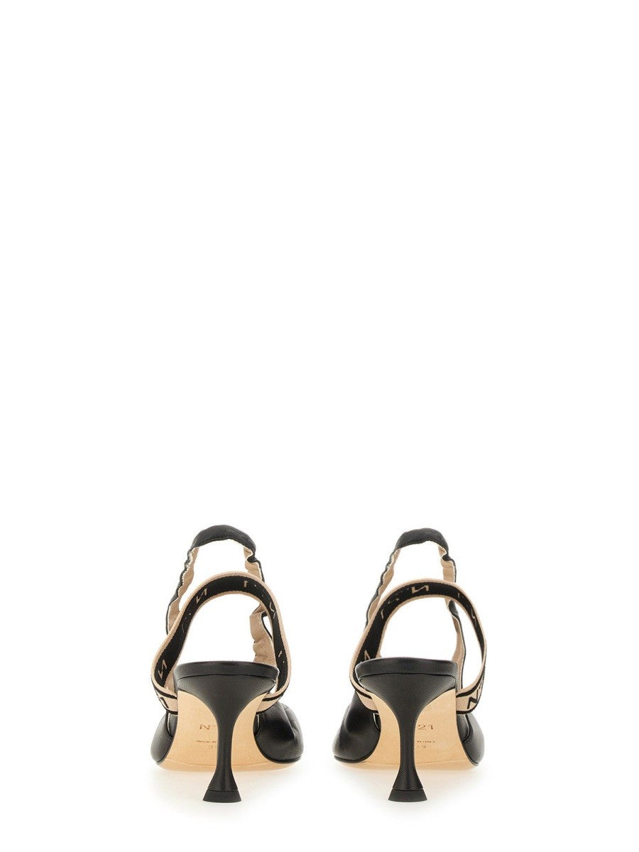 N°21 SLINGBACK WITH LOGO