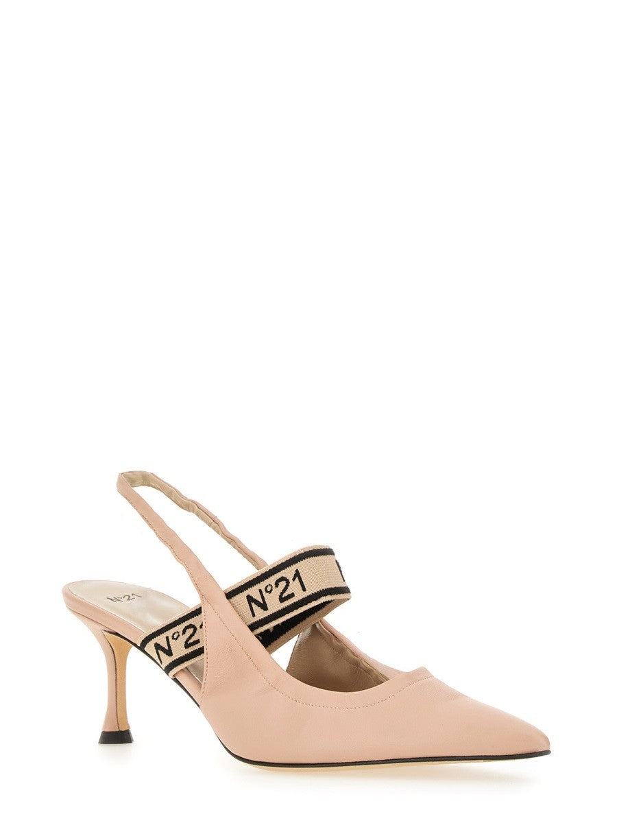 N°21 SLINGBACK WITH LOGO