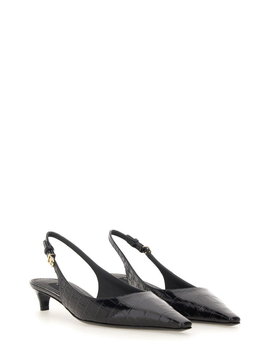 Dolce & Gabbana SLINGBACK WITH LOGO