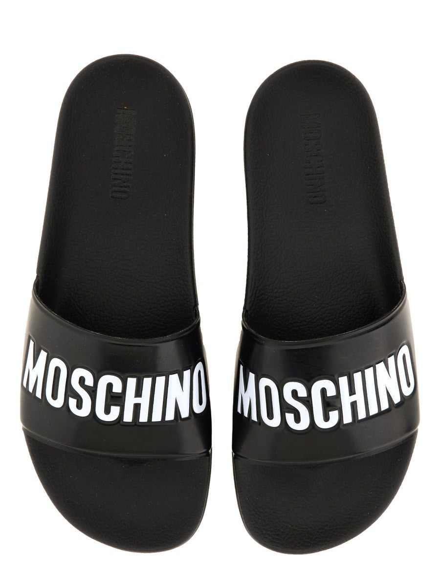 Moschino SLIP-ON SLIPPER WITH LOGO